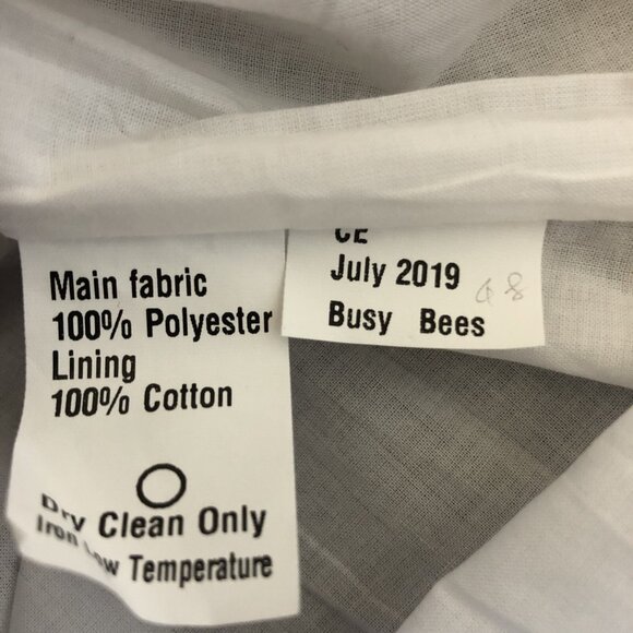 Miss B Busy Bee Lined Dress Size 16 - Picture 7 of 7